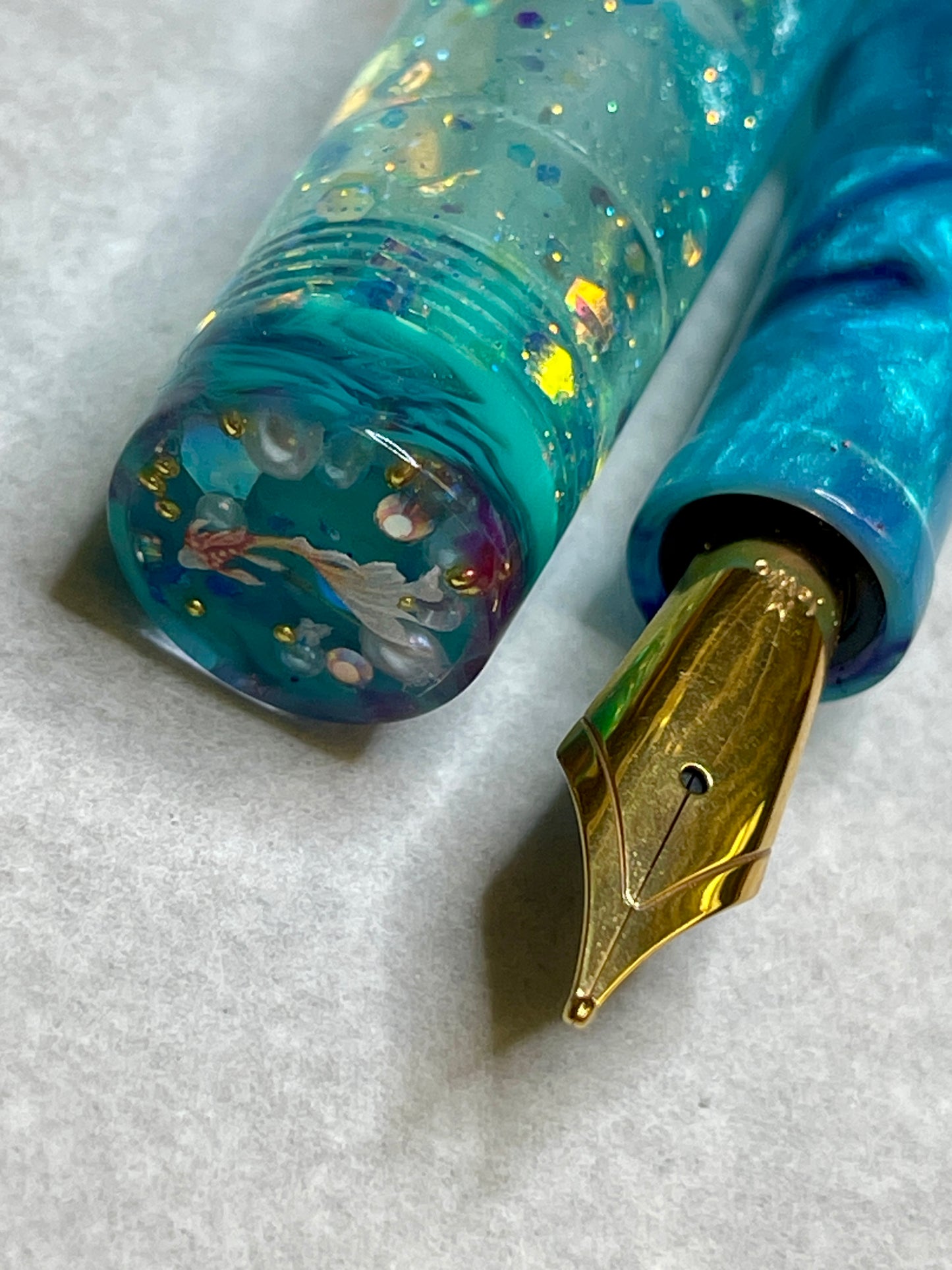 Aqua Velva Fountain Pen (Angelika)