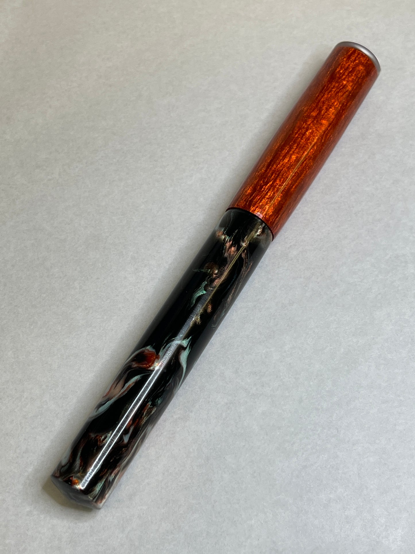 Copper Duel Fountain Pen (Torn Heart)