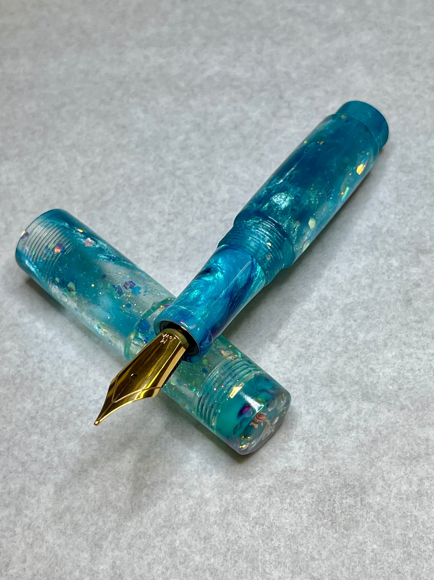 Aqua Velva Fountain Pen (Angelika)