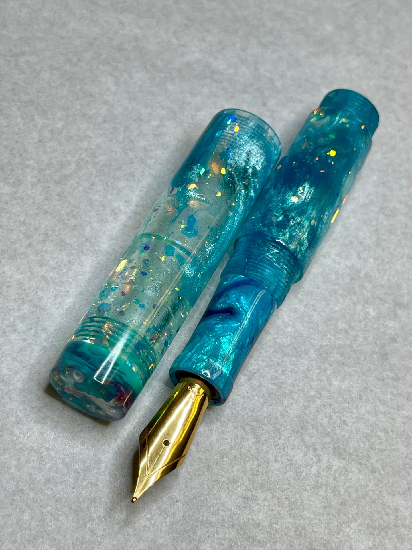 Aqua Velva Fountain Pen (Angelika)