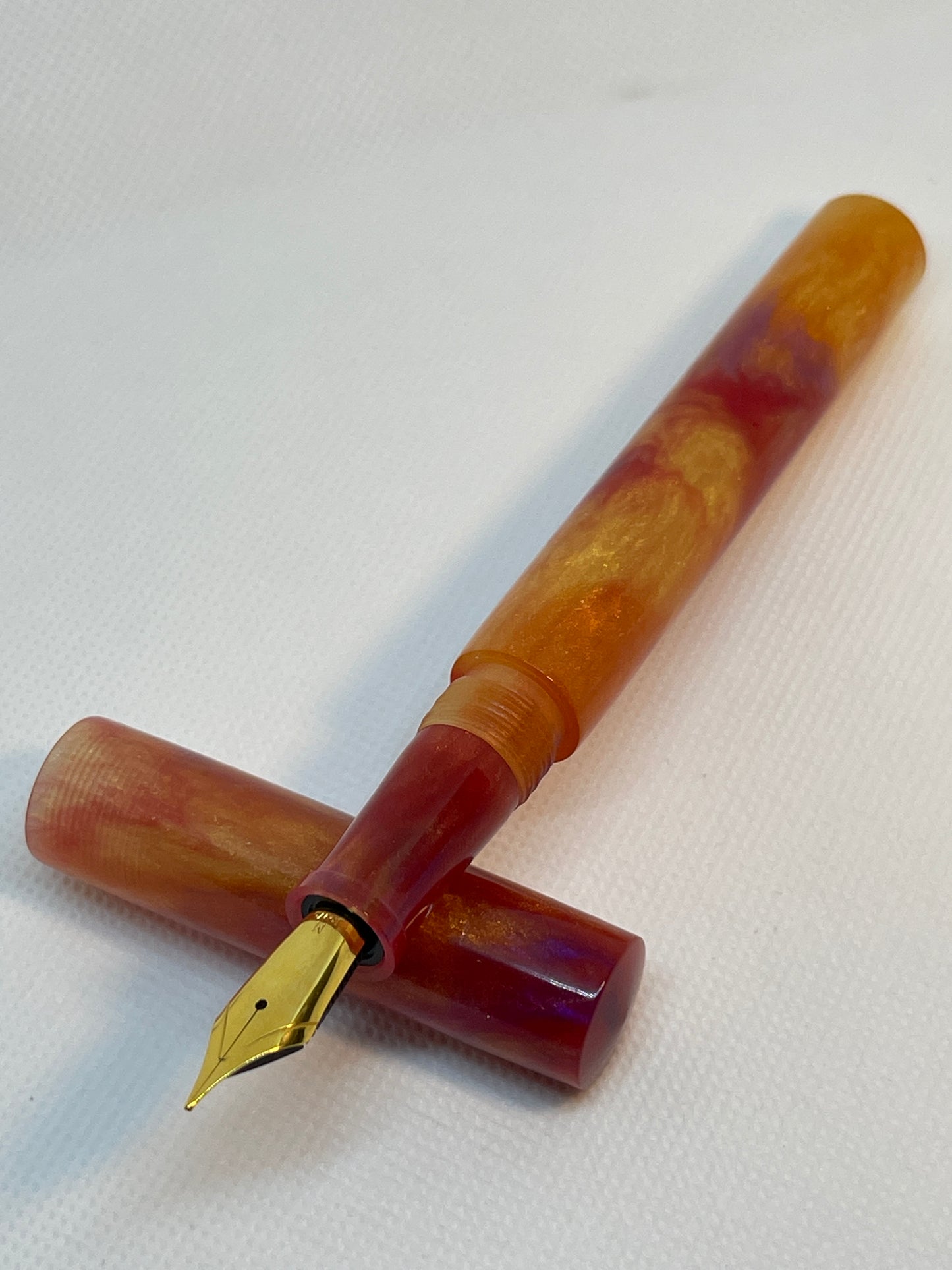 Salted Caramel Crown Fountain Pen