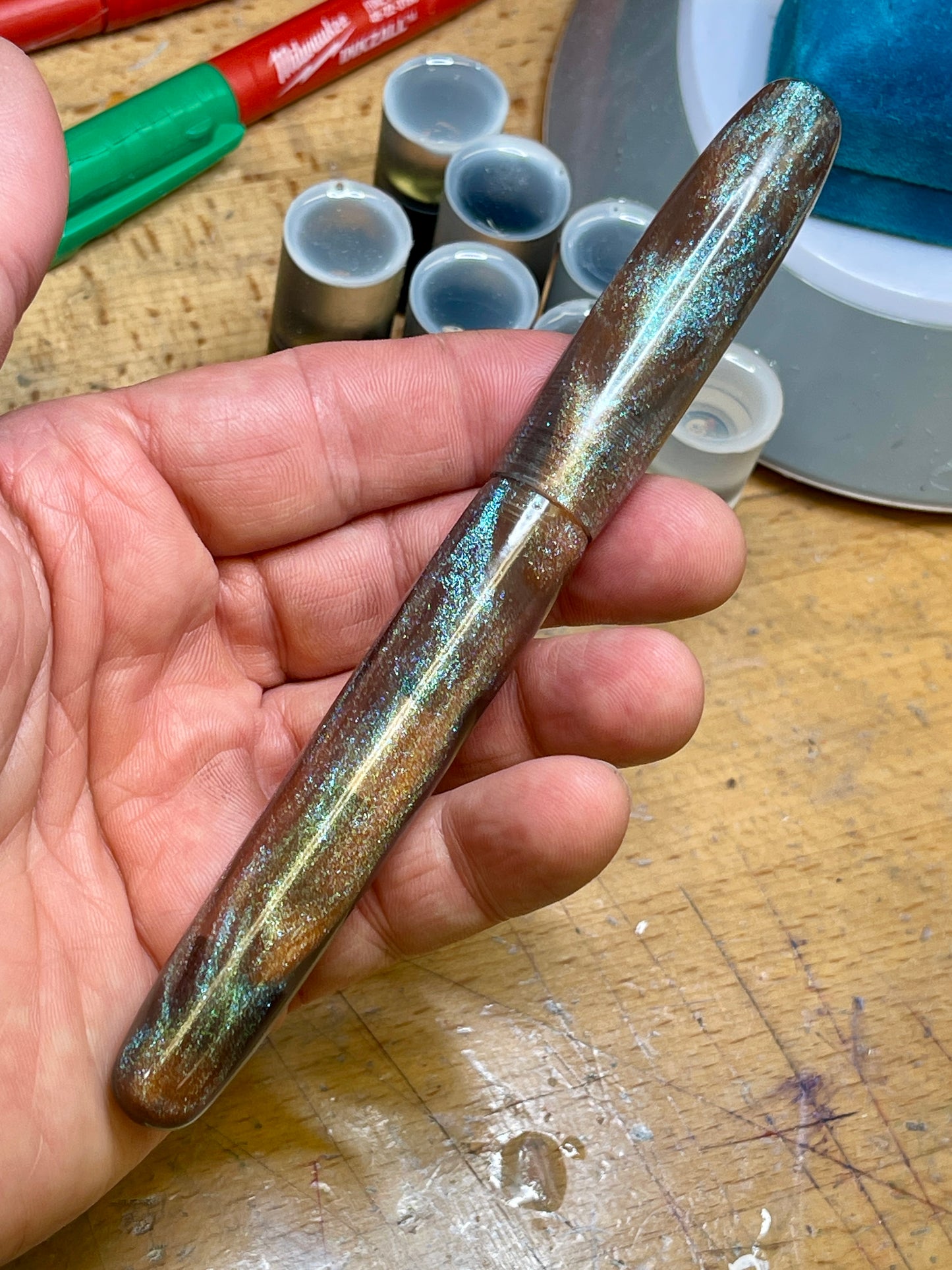 Z - Galaxy Pearl MK Fountain Pen (Kelly)