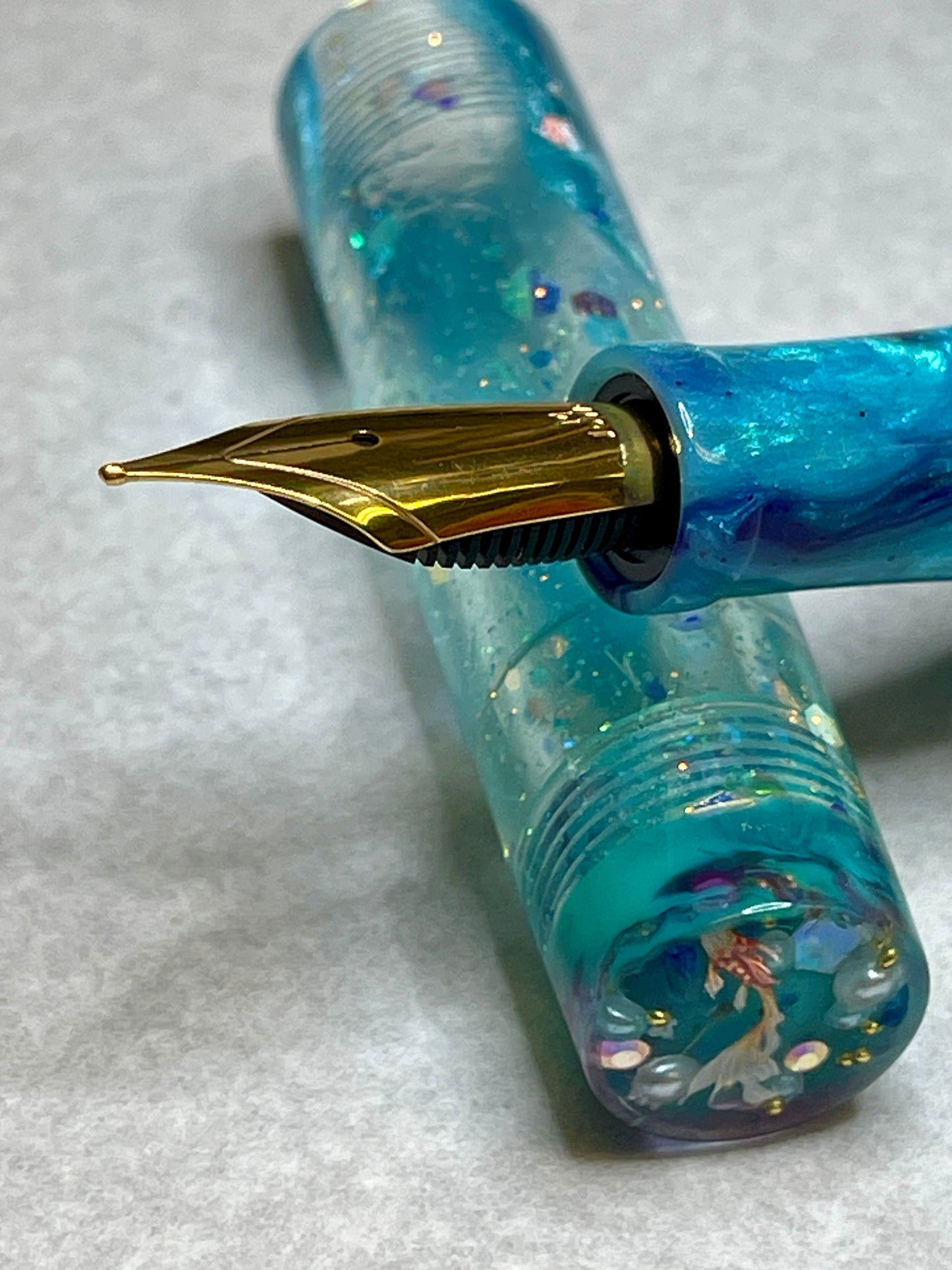 Aqua Velva Fountain Pen (Angelika)