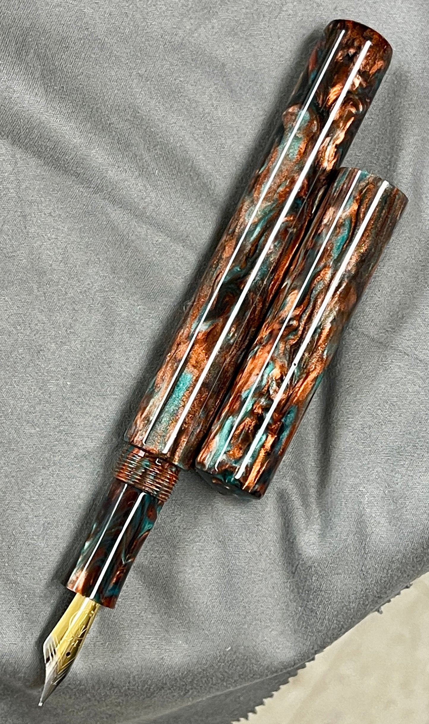 Z - Copper Patina Pen