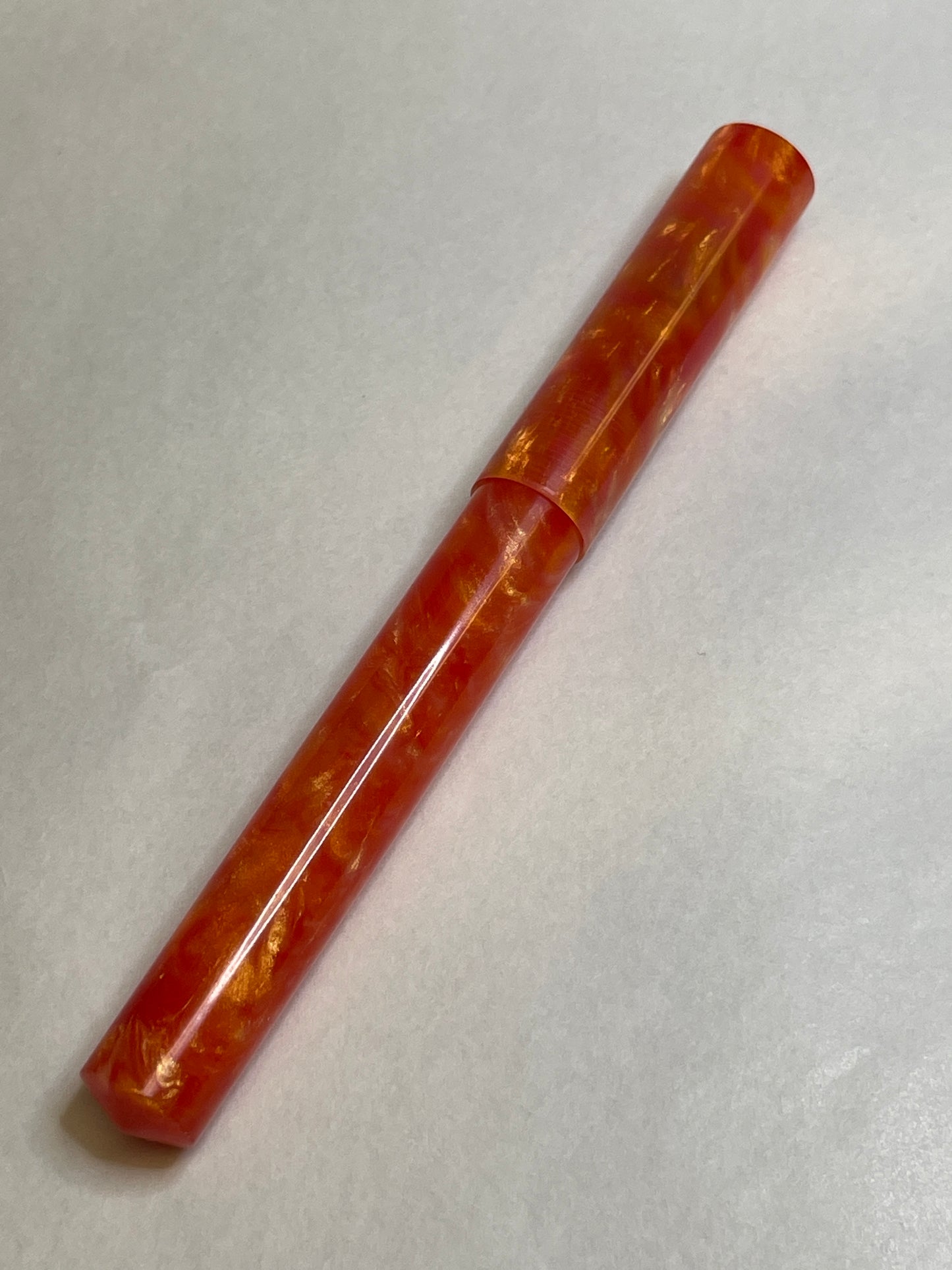 Orange Abalone Fountain Pen