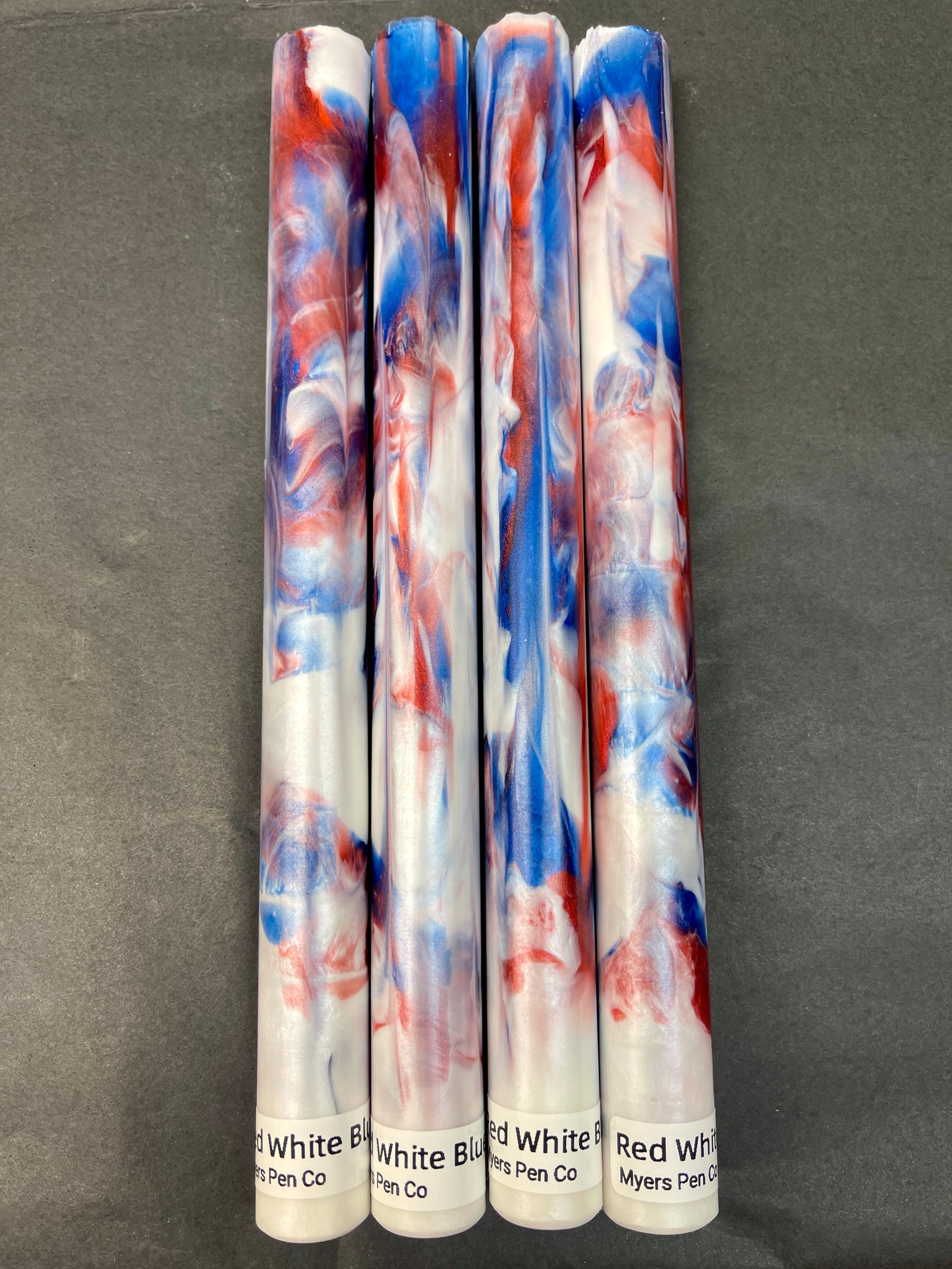 Red White and Blue Pen Blank