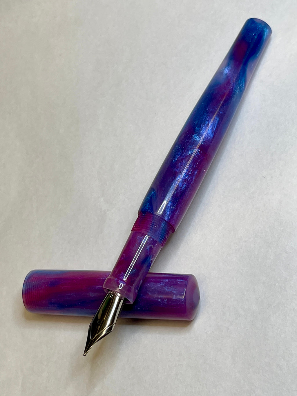 Azure Abyss Omega Fountain Pen