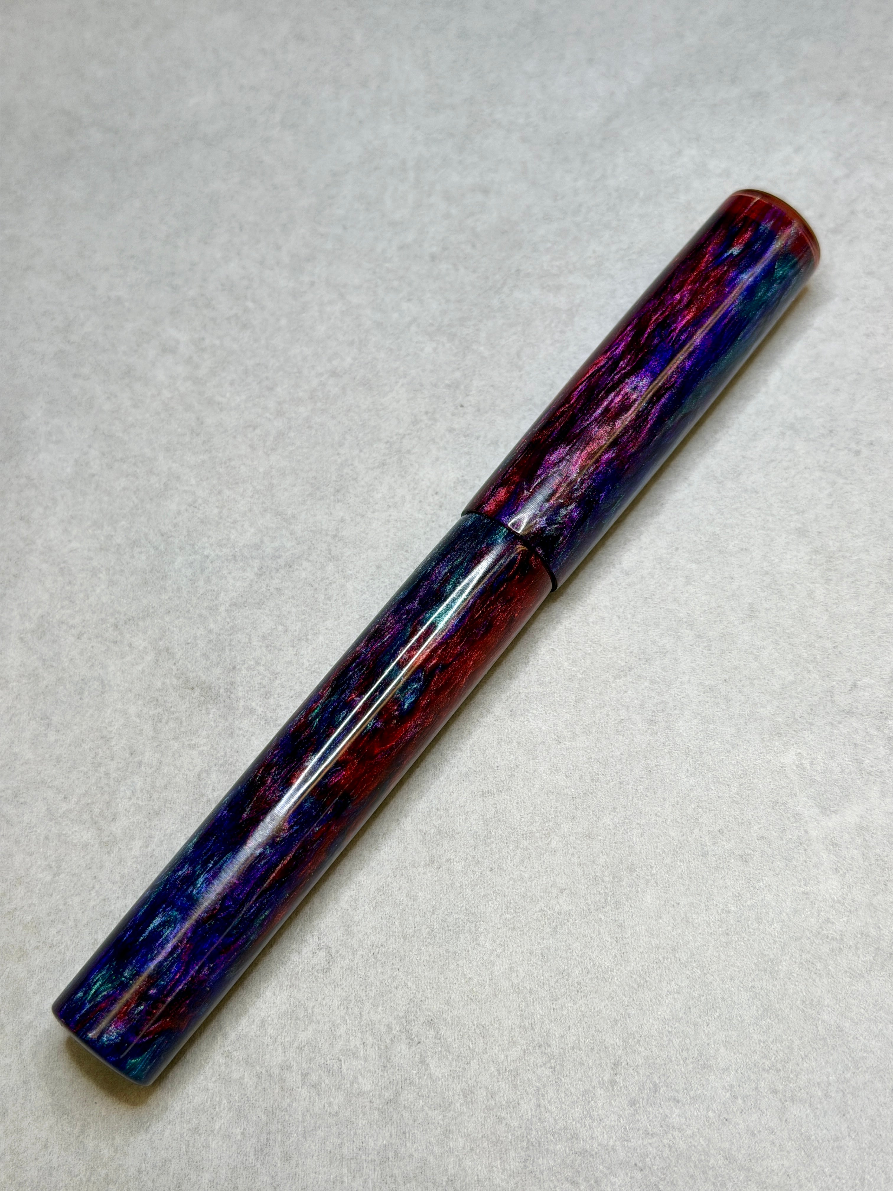 Psychedelic Peace Out #1 Alpha Fountain Pen