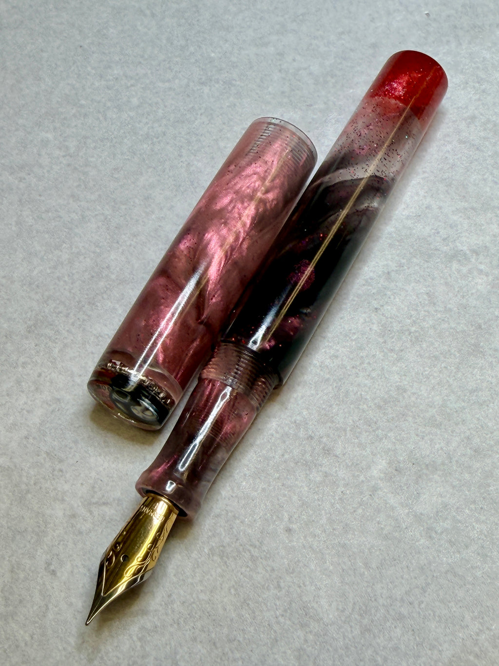 Red Wedding Alpha Fountain Pen #3