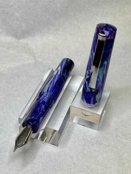 Indigo Abalone MMP Pocket Pen