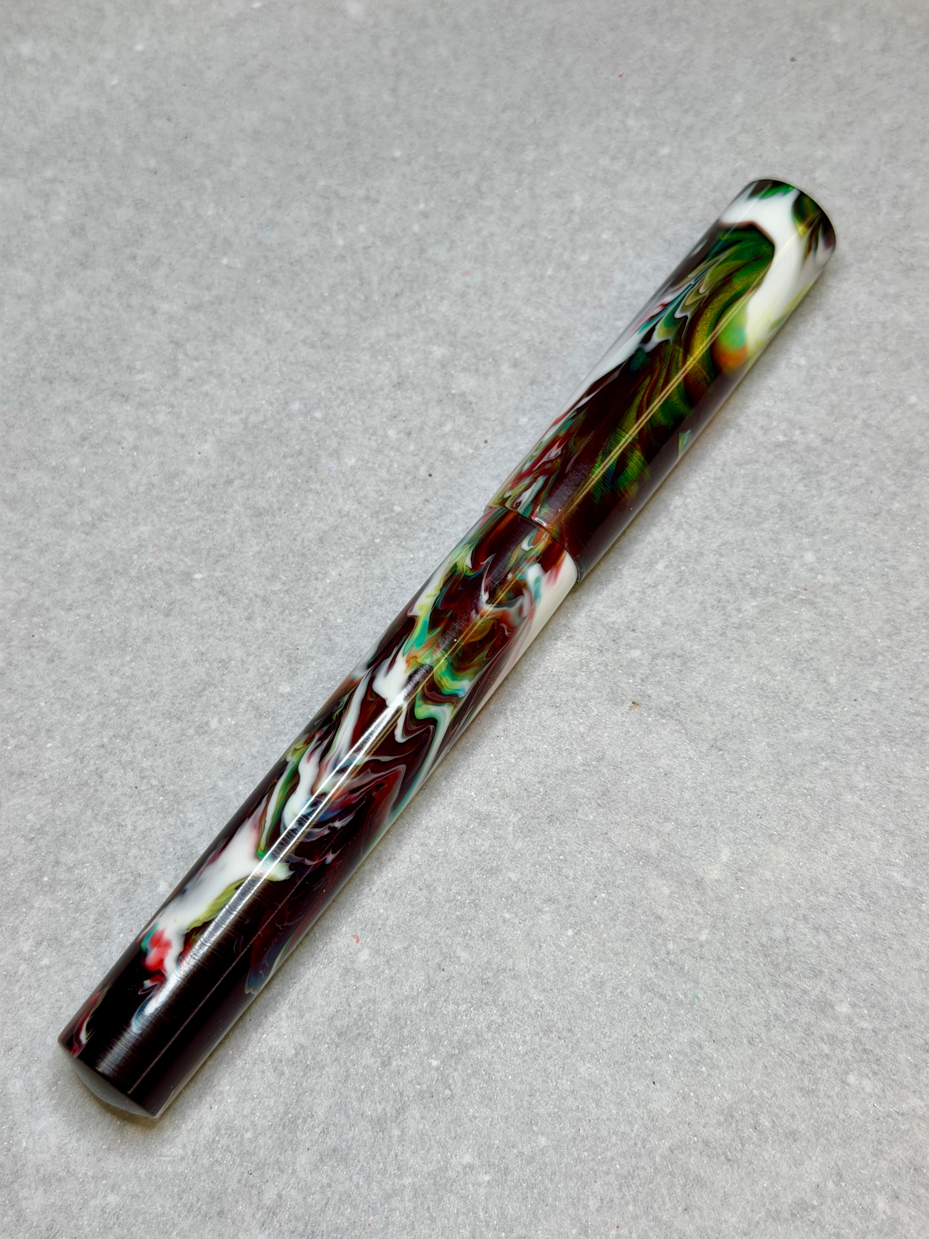 PMJ Bog Wood Alpha Fountain Pen