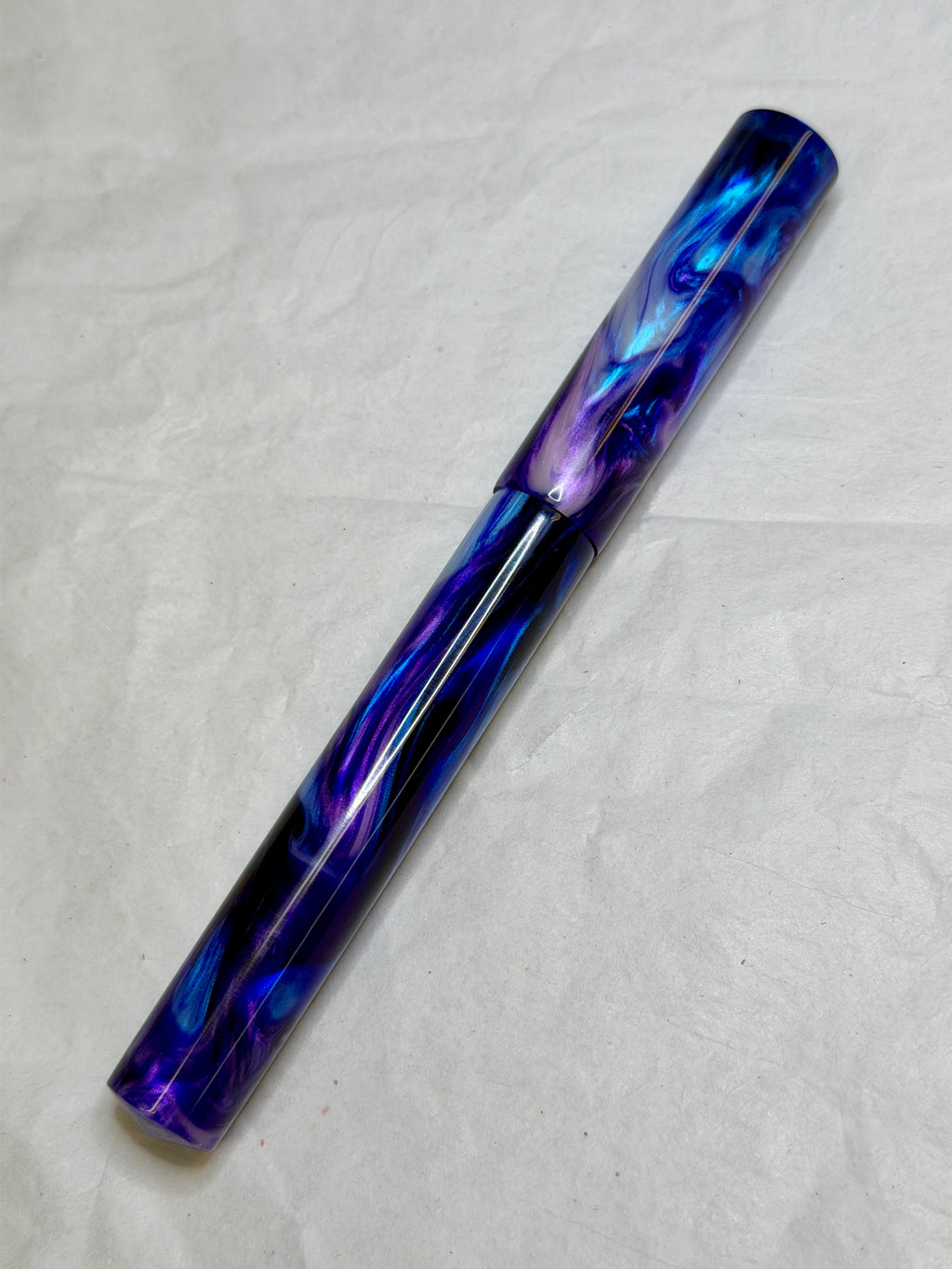 Dark Side of Abalone Fountain Pen