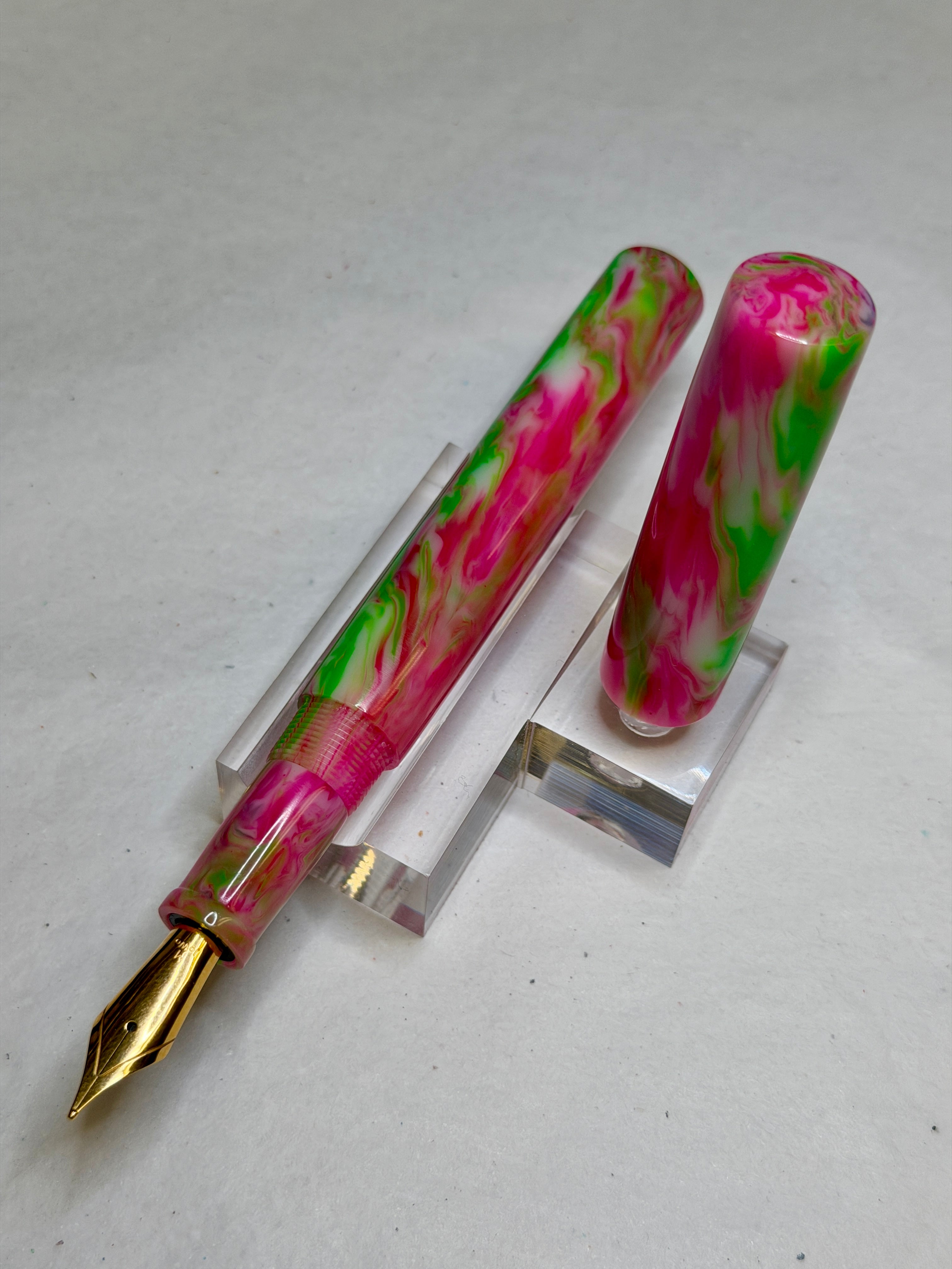 Neon Folds Alpha Fountain Pen - CM