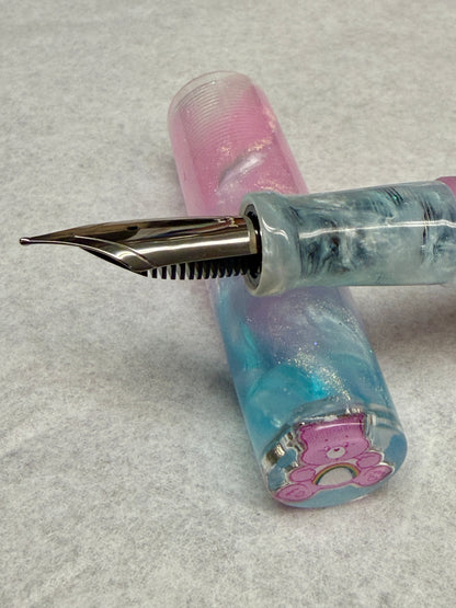 Care Bear Fountain Pen with Finial (Amy)