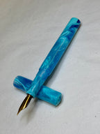 Aquamarine Alpha Fountain Pen - CM