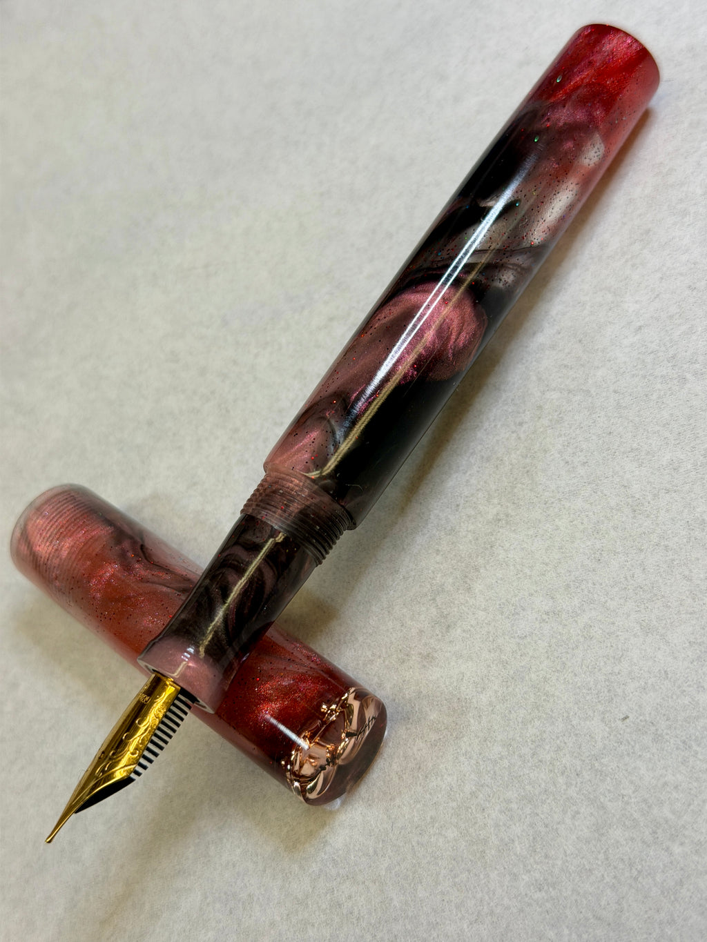 Red Wedding Alpha Fountain Pen #1