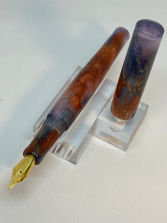 Copper Astroid Fountain Pen