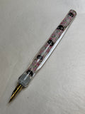 Cats & Pink Flowers Kakimori Nib Holder