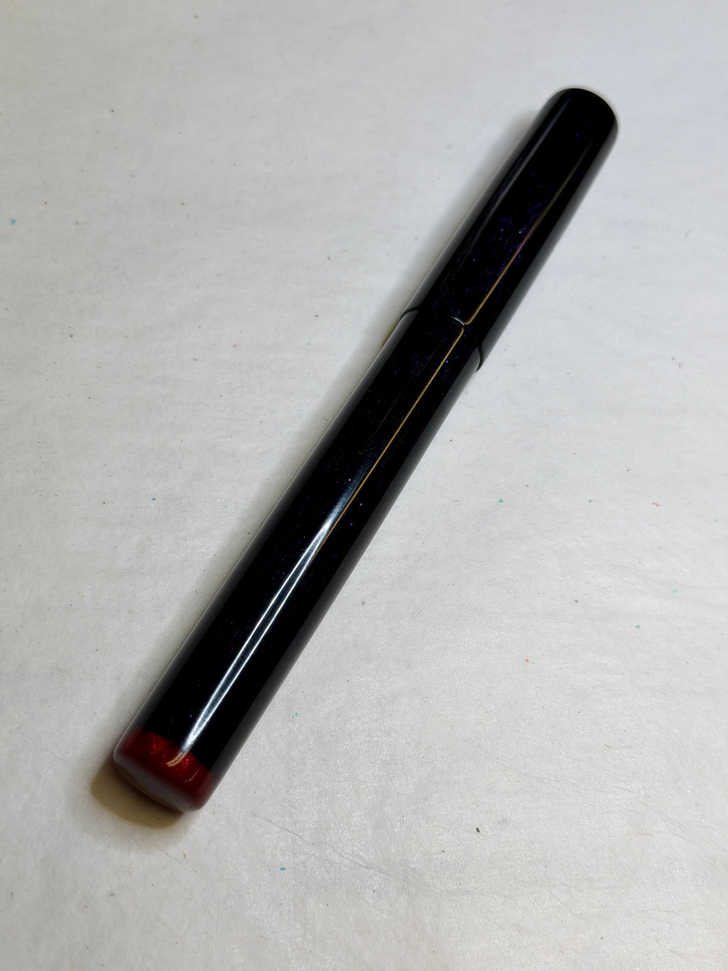 Hidden Gem Ruby Alpha Fountain Pen - TM