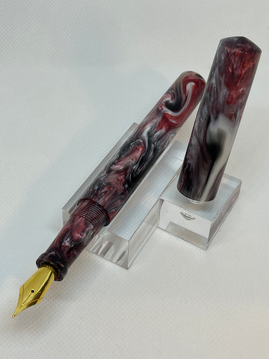 Midnight Rose Fountain Pen