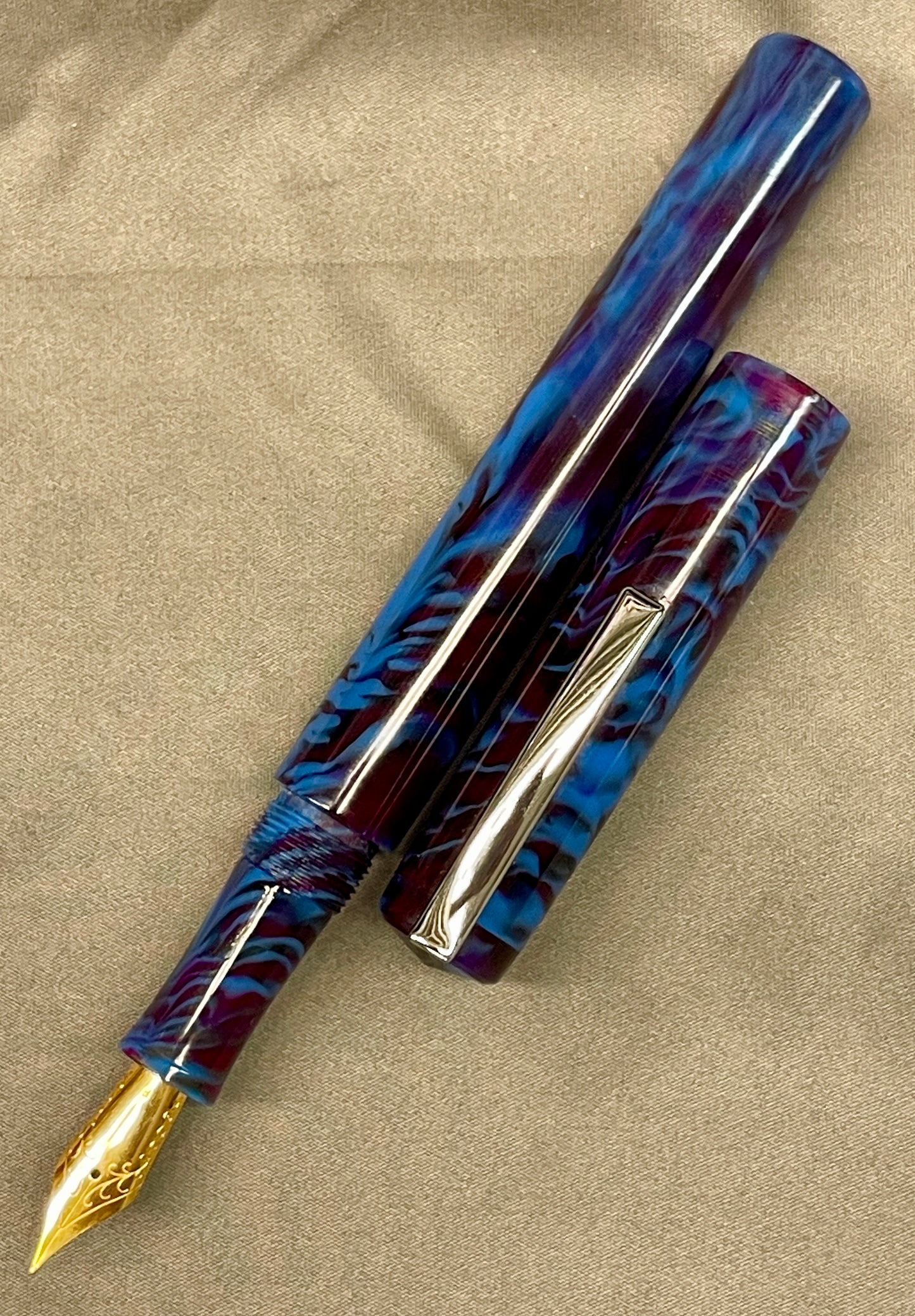 Sangria Skies Pen with clip