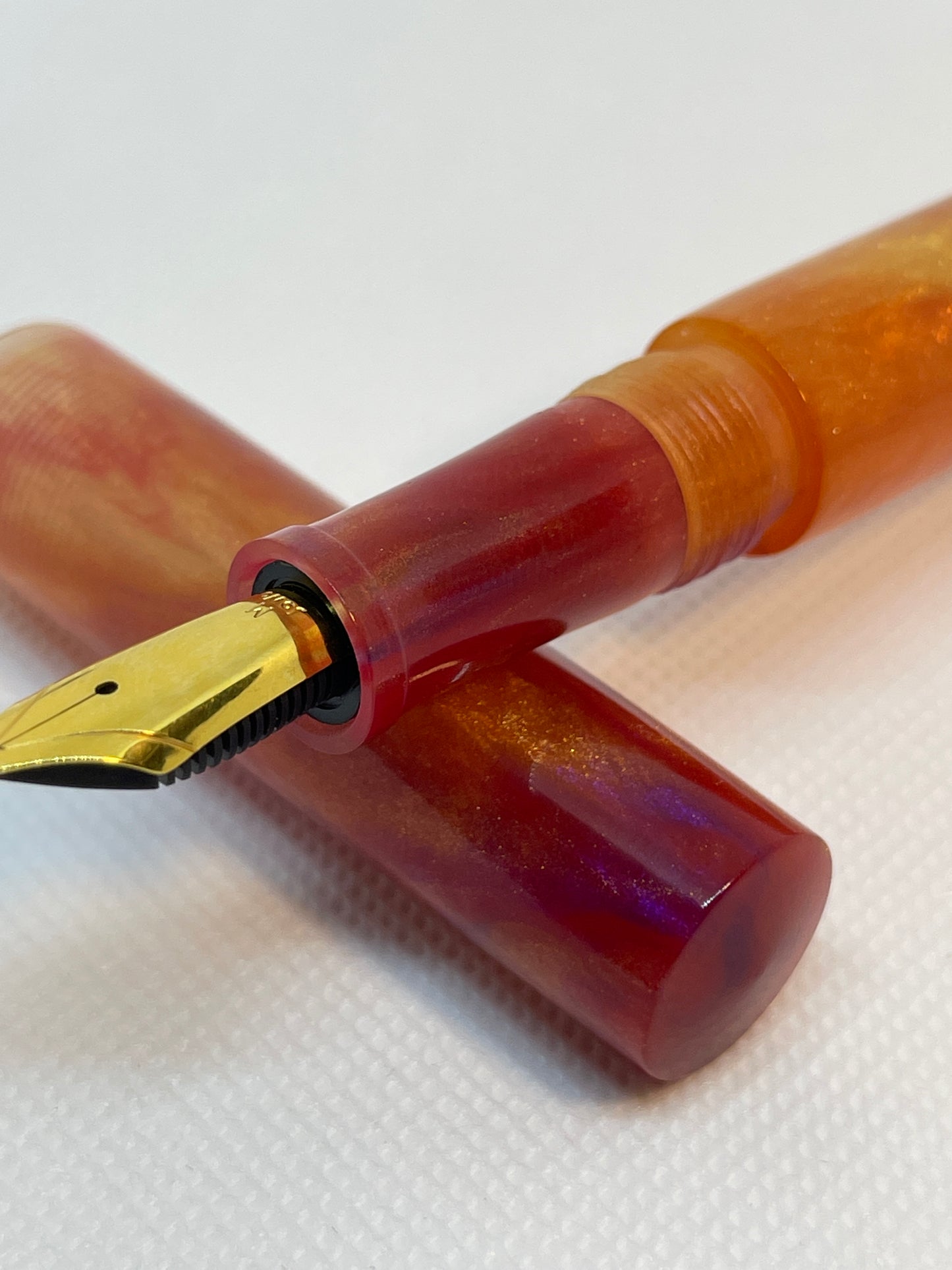 Salted Caramel Crown Fountain Pen