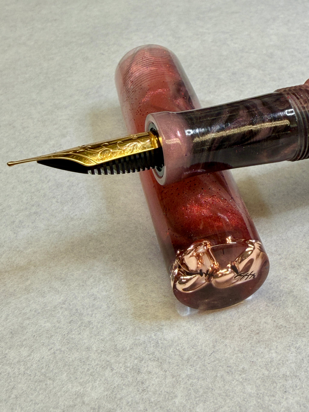 Red Wedding Alpha Fountain Pen #1