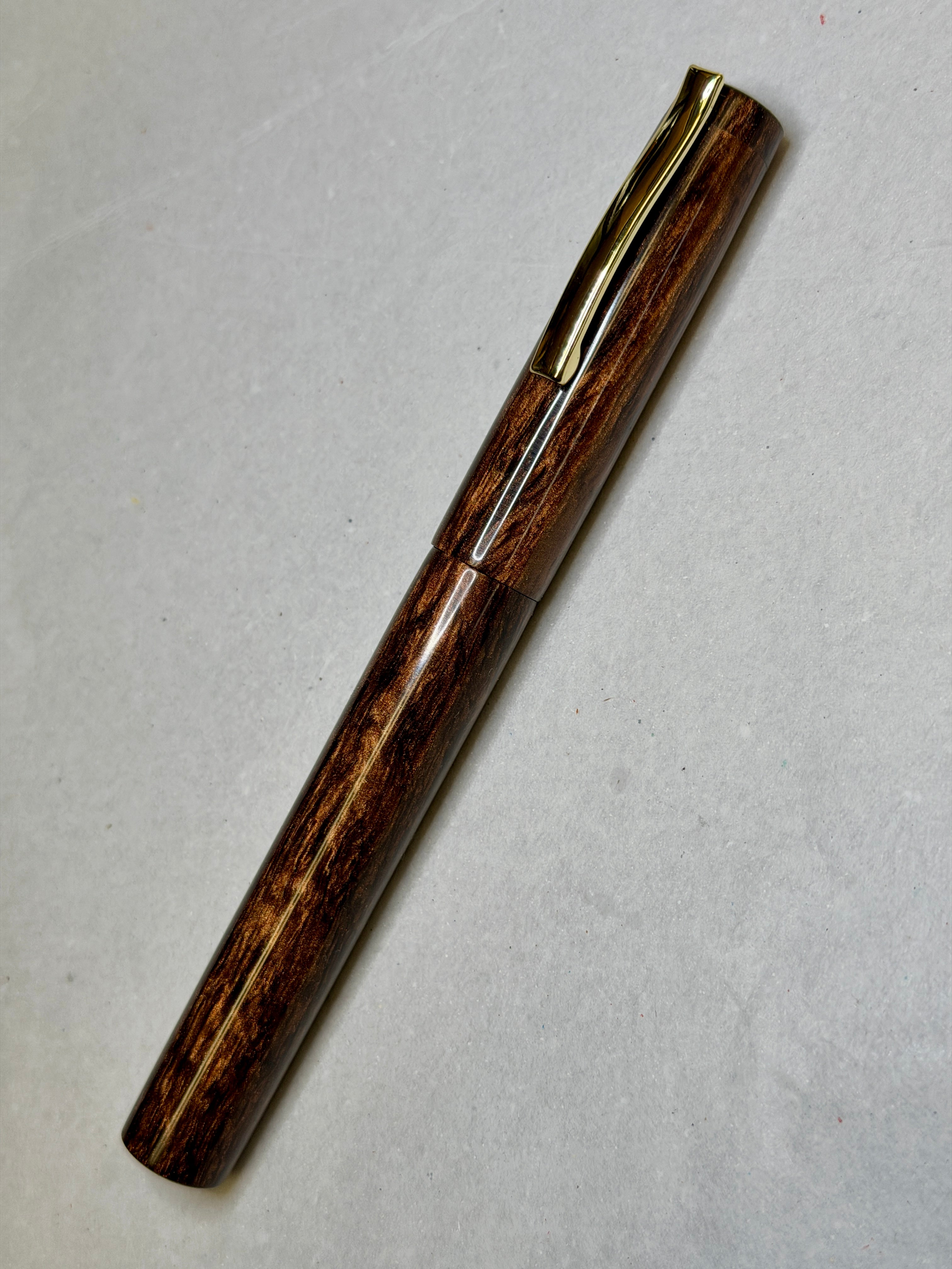 Chocolate Pearl Alpha Fountain Pen