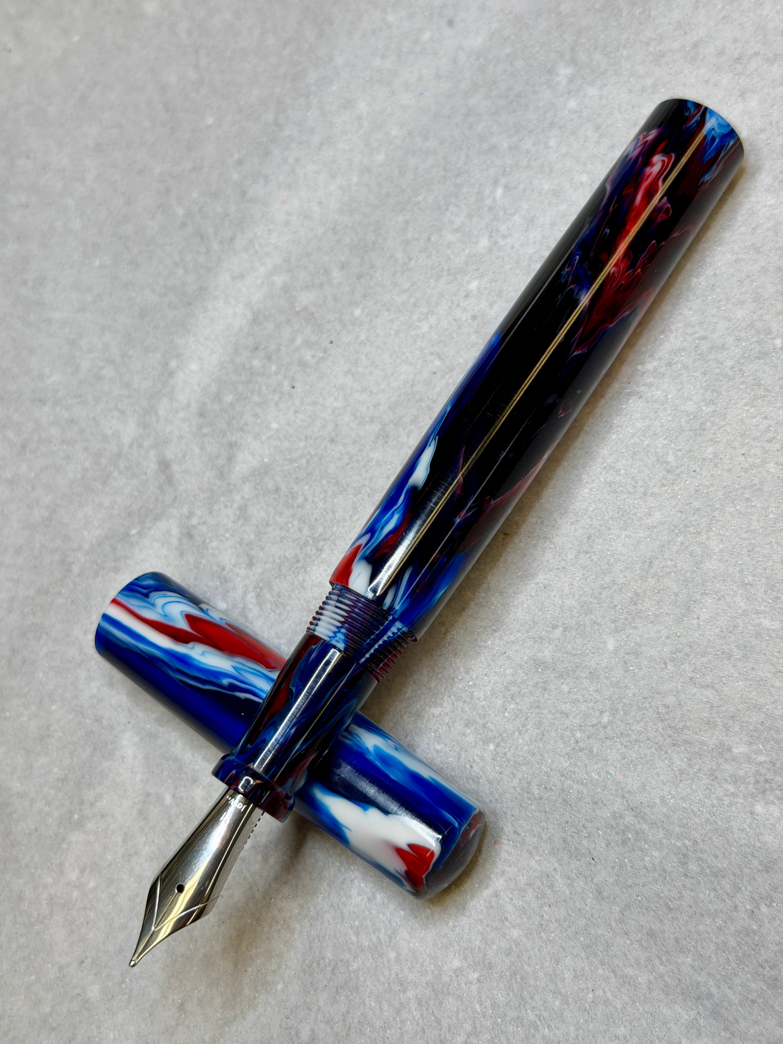 PMJ Dark Alpha Fountain Pen - #11