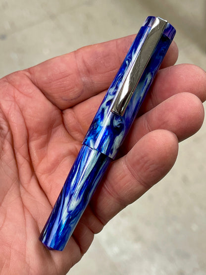 Indigo Abalone MMP Pocket Pen