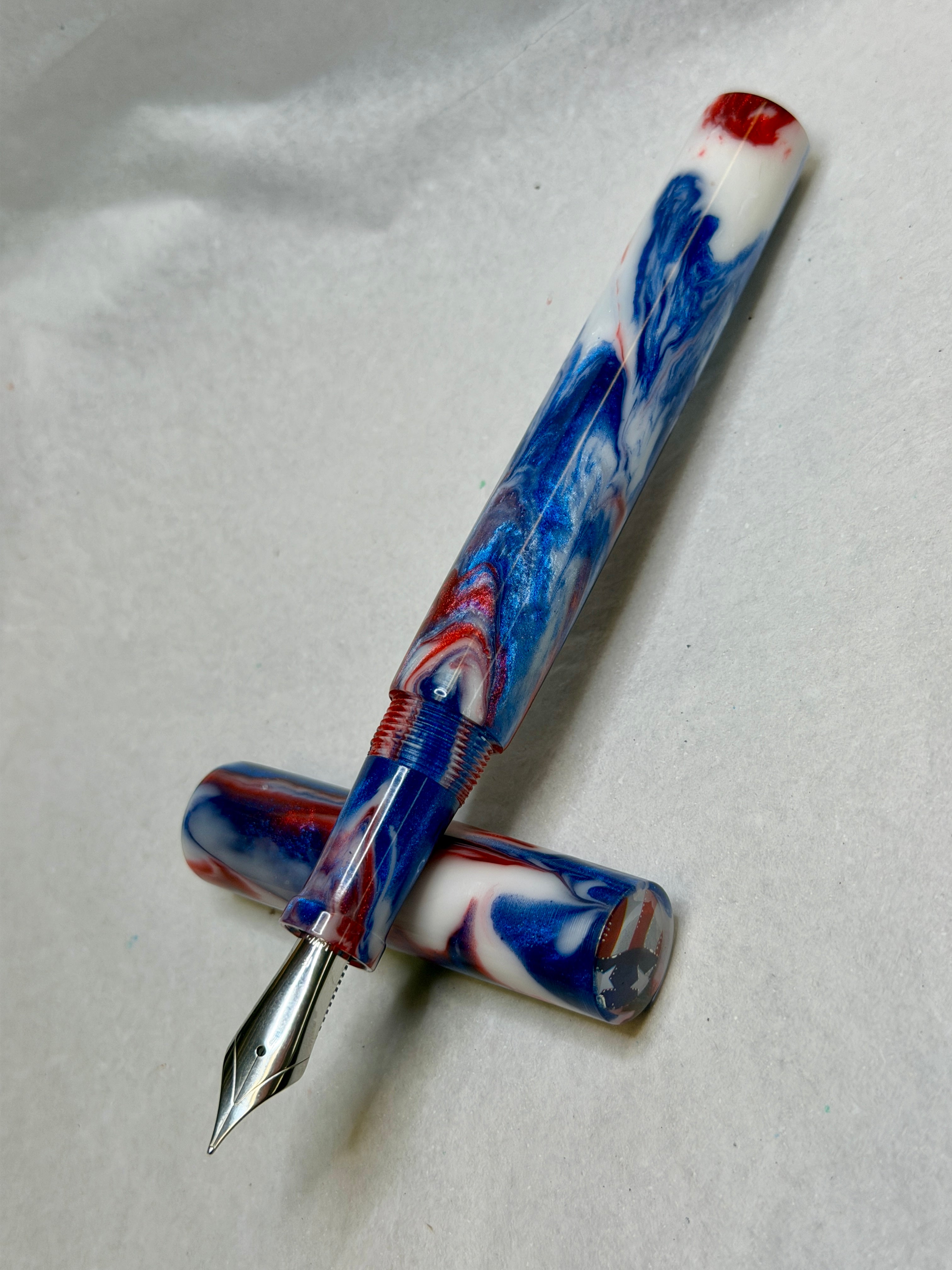 Americana Alpha Fountain Pen #9 (Carolena)