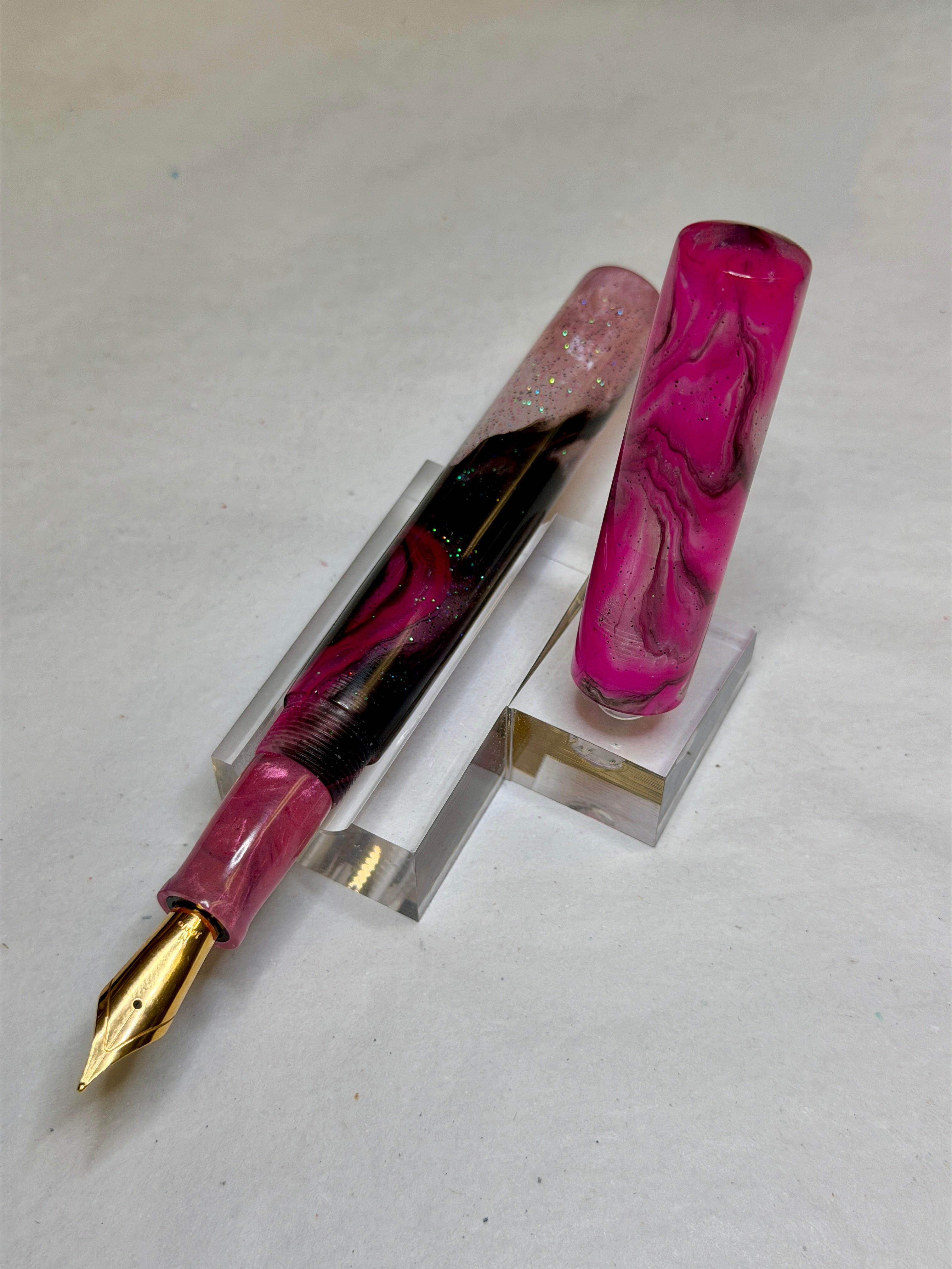 Tickled Pink Alpha Fountain Pen - CM