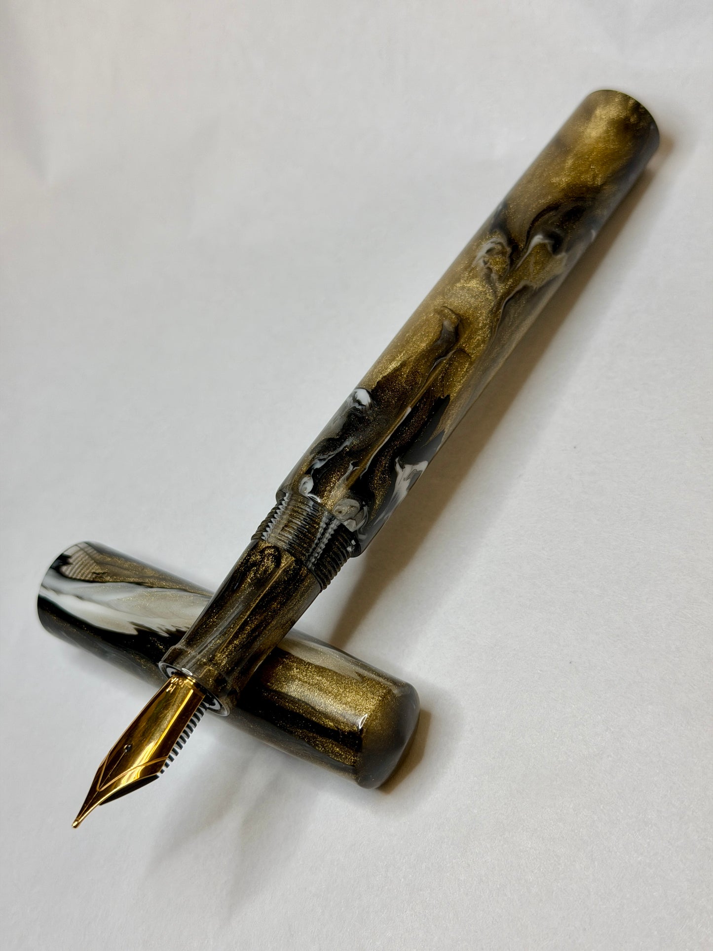 Molten Gold Alpha Fountain Pen