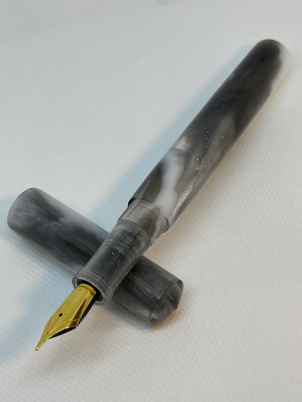 Ghost Black Alpha Petite Fountain Pen