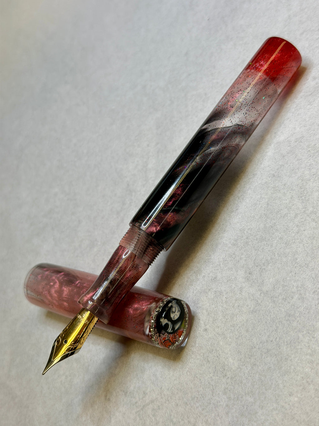 Red Wedding Alpha Fountain Pen #3
