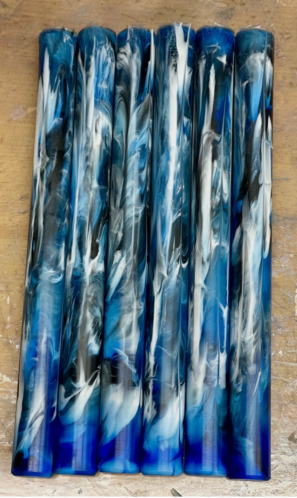 Betta Fight Blank - Blue
