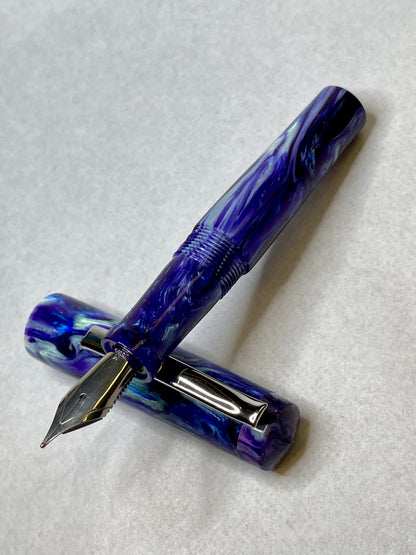 Indigo Abalone MMP Pocket Pen