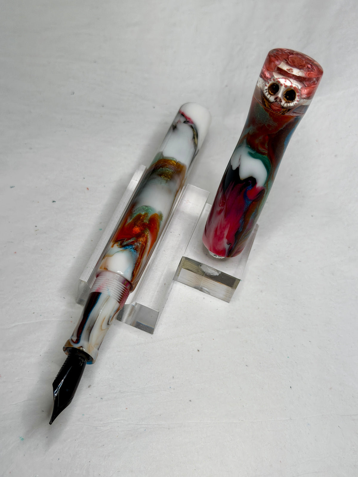 La Catrina Skull Fountain Pen
