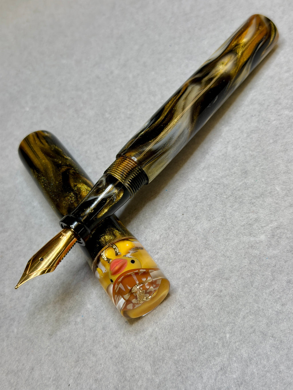 Prometheus’ Fire Cowboy Duck Alpha Fountain Pen