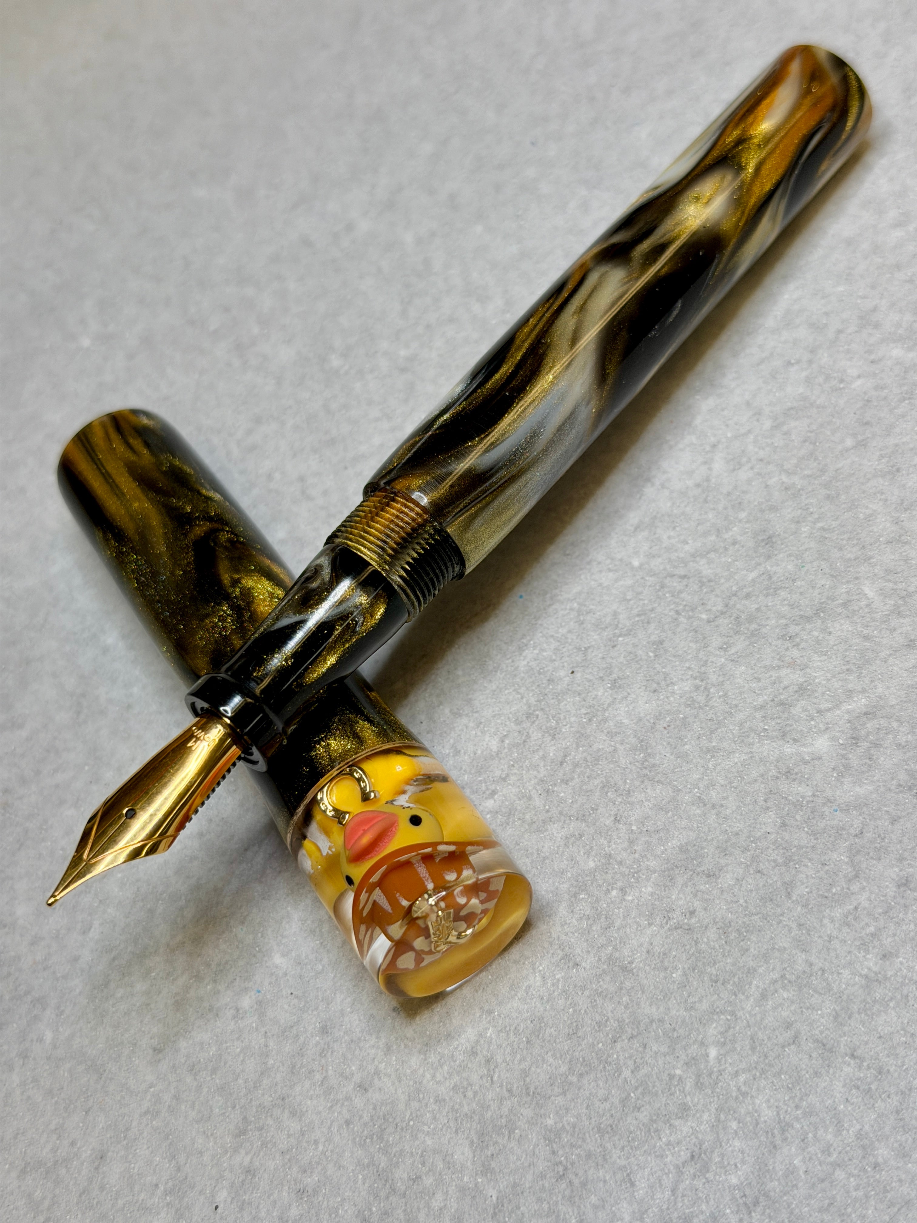 Prometheus’ Fire Cowboy Duck Alpha Fountain Pen
