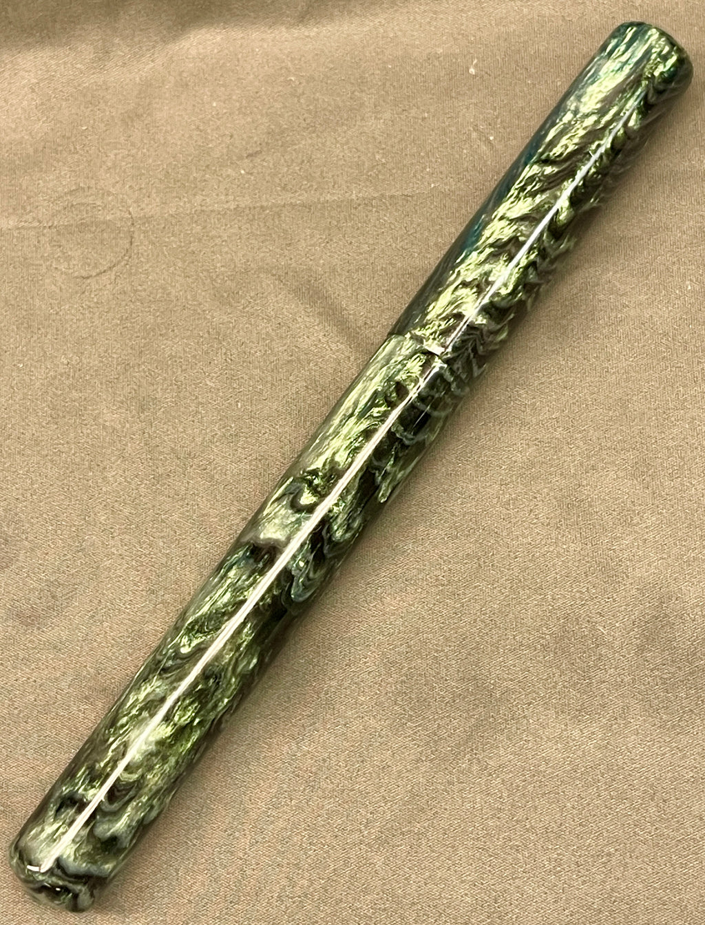 Z - Steel & Teal Pen