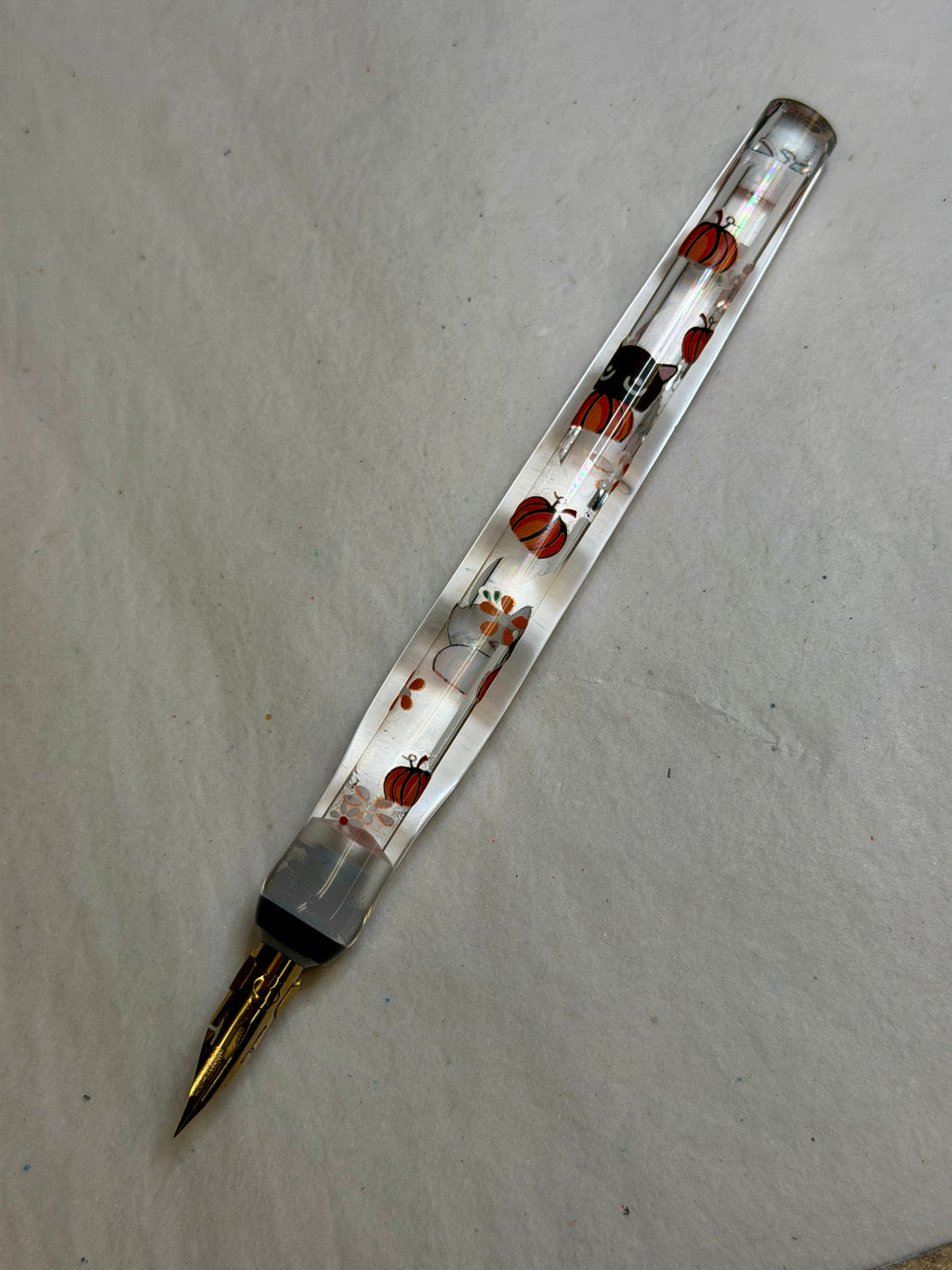 Cats & Pumpkins Kakimori Nib Holder