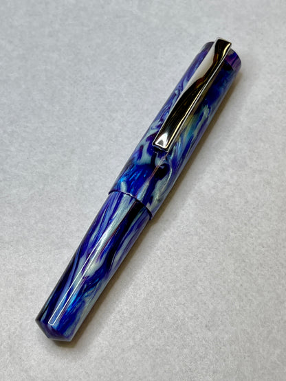 Indigo Abalone MMP Pocket Pen