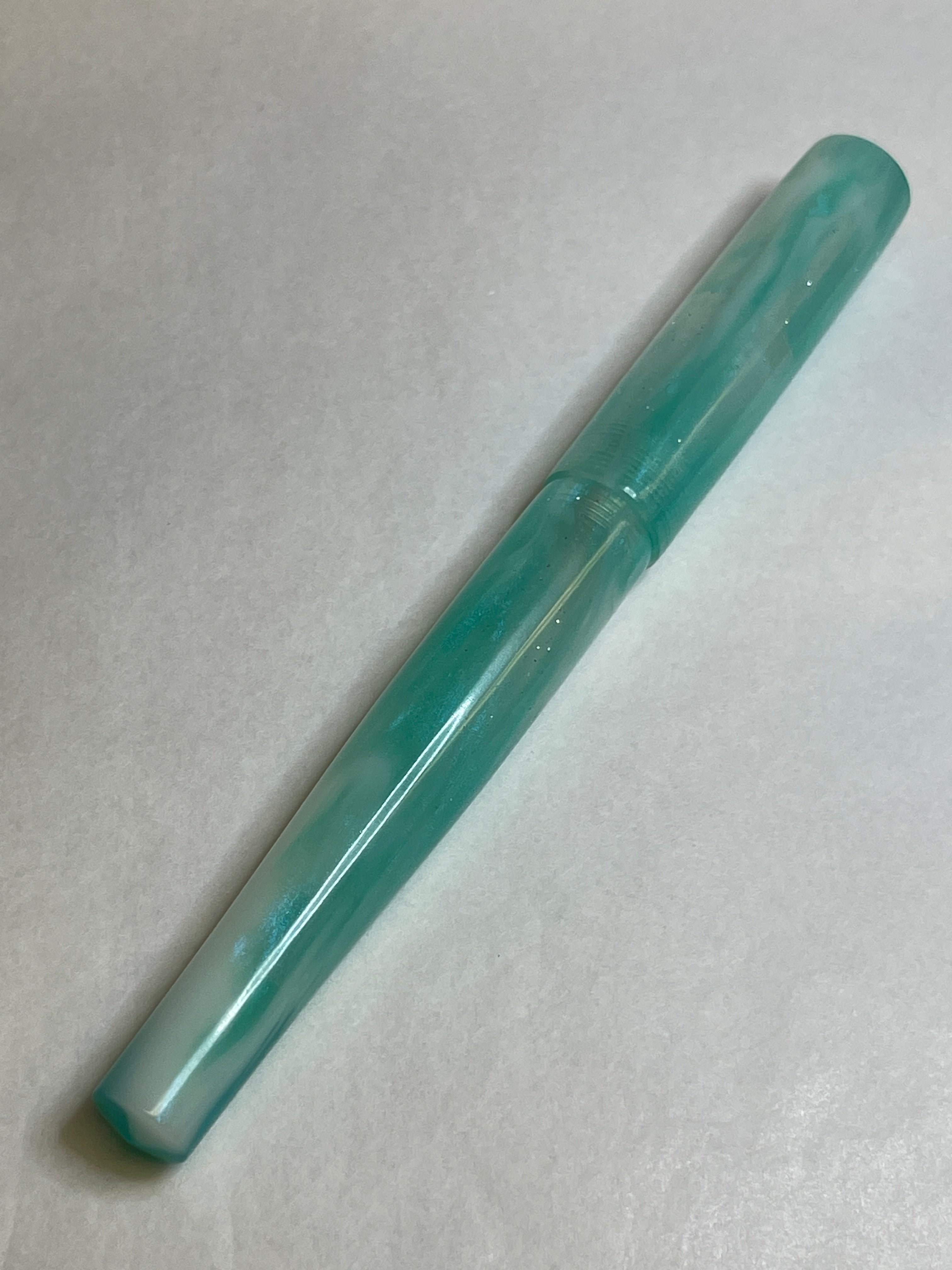 Ghost Flo Green Omega Fountain Pen