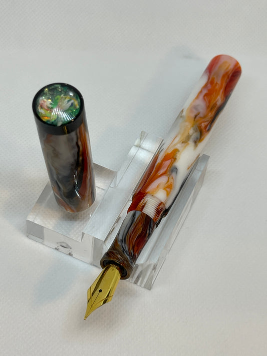 Butterfly Koi Fountain Pen #9