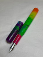 Neon Rainbow Alpha Fountain Pen - CM