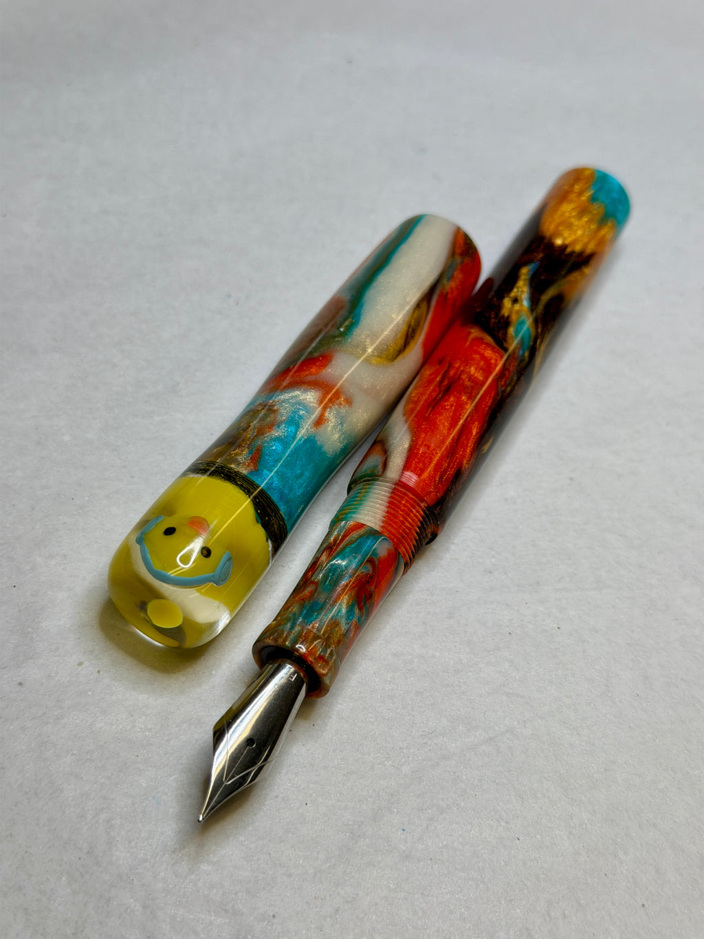 Shaggadelic Disco Duck Alpha Fountain Pen