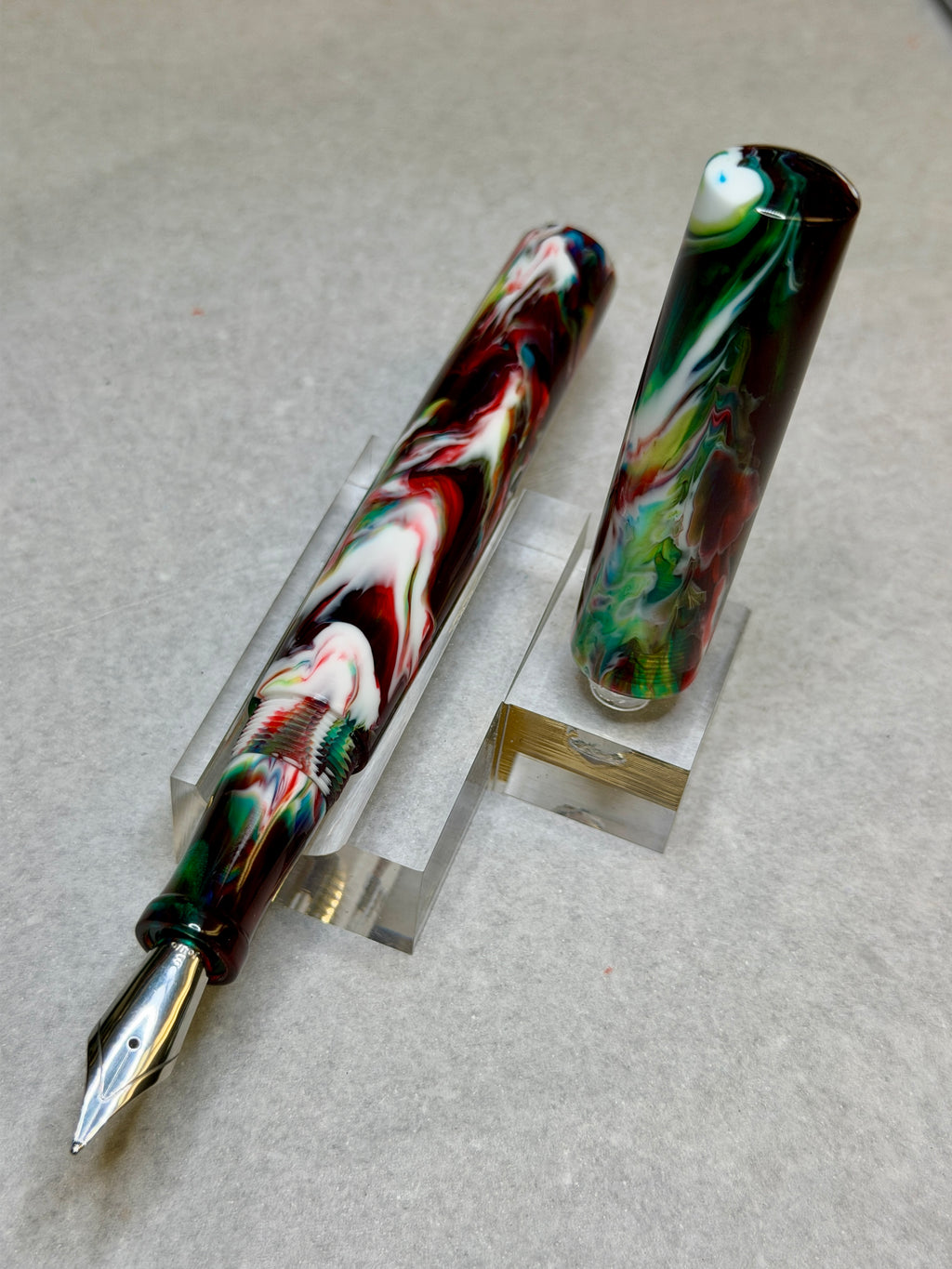 PMJ Bog Wood Alpha Fountain Pen - #3