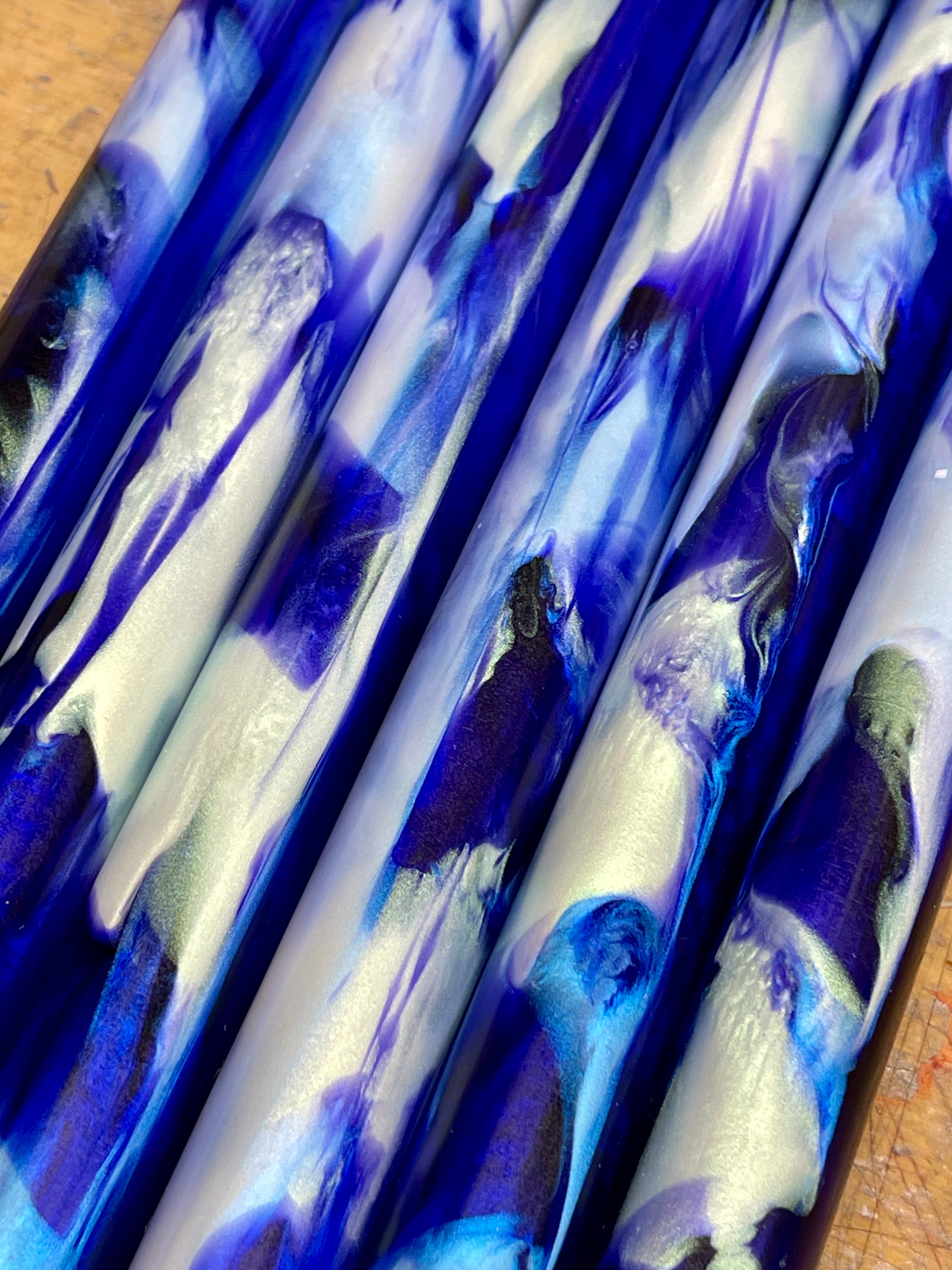 Indigo Abalone 11” Blank
