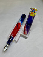 Chromatic Cyclone Patriotic Duck Alpha Fountain Pen